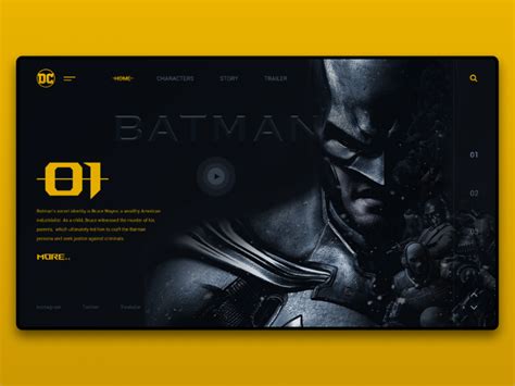 batman website.